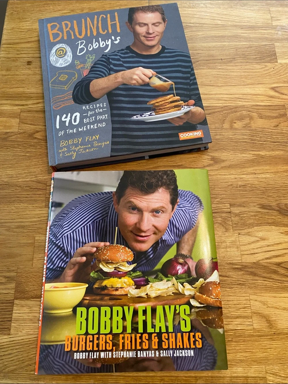 Bobby Flay Cookbooks-Set of 2